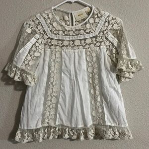 Maeve by Anthropologie Lace Top /Size 0